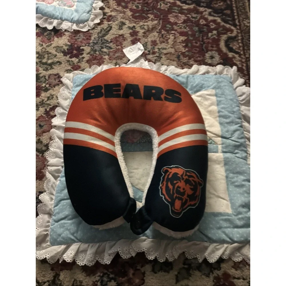 Chicago Bears Travel Neck Pillow Memory‎ foam Relaxation